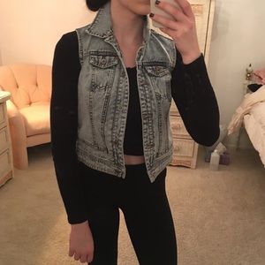 Maison Jules Jackets & Coats - Jean Jacket Vest Maison Jules Jackets & Coats - Jean Jacket Vest